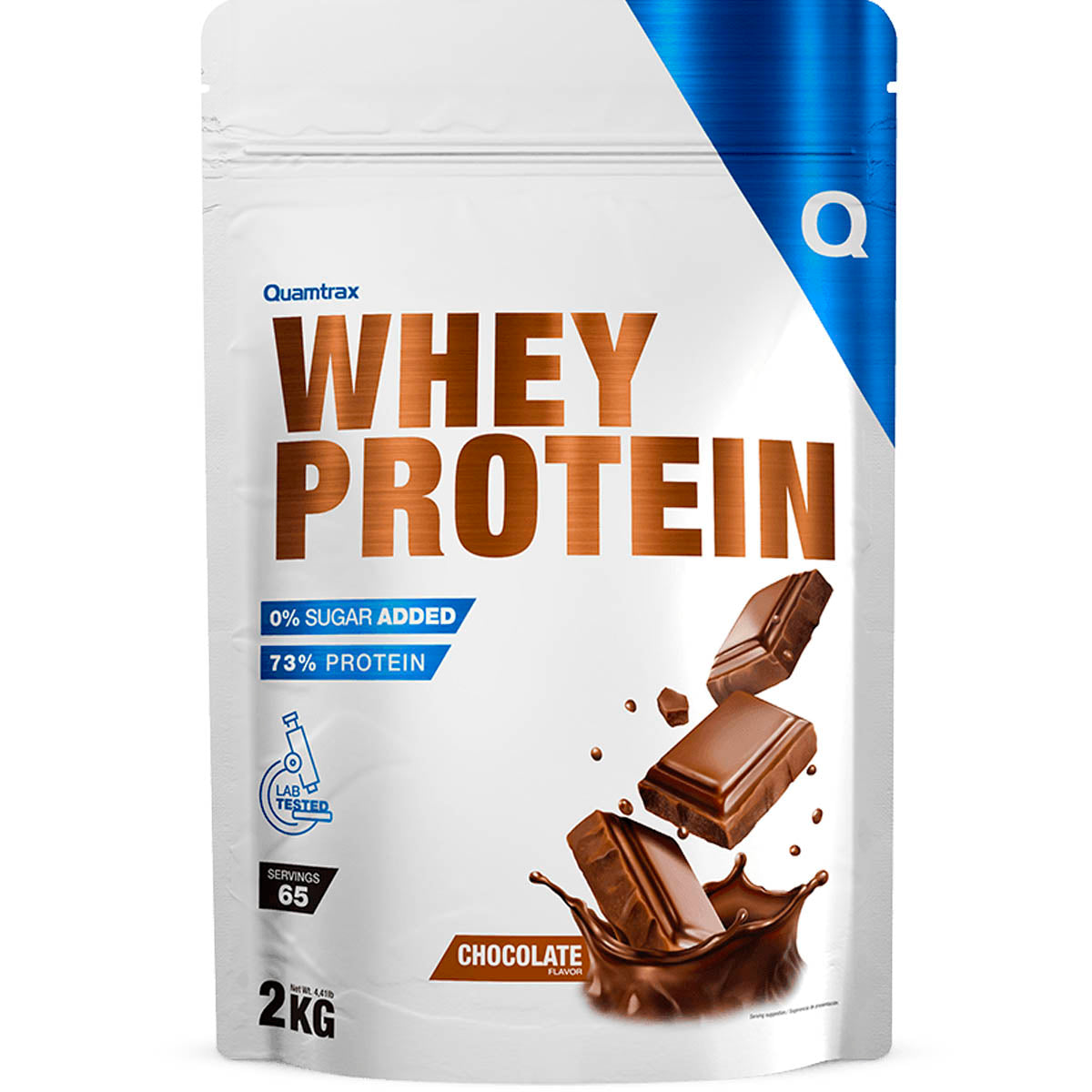 Direct 100% Whey Protein - (2 kg) - Quamtrax