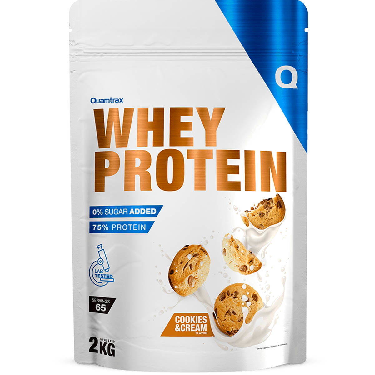 Direct 100% Whey Protein - (2 kg) - Quamtrax