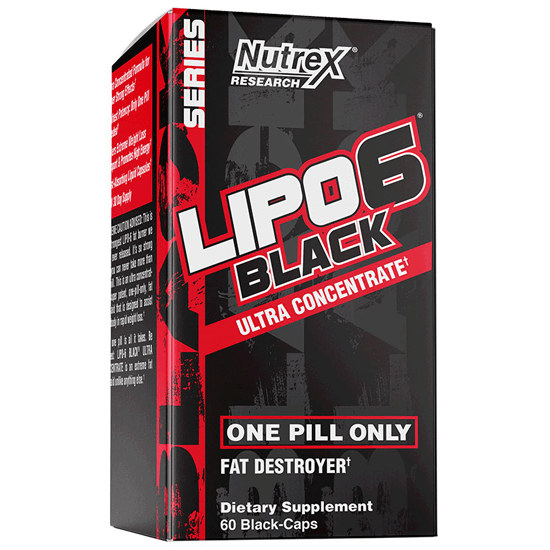 Nutrex | Lipo 6 Black Ultra Concentrate | 60 Capsules
